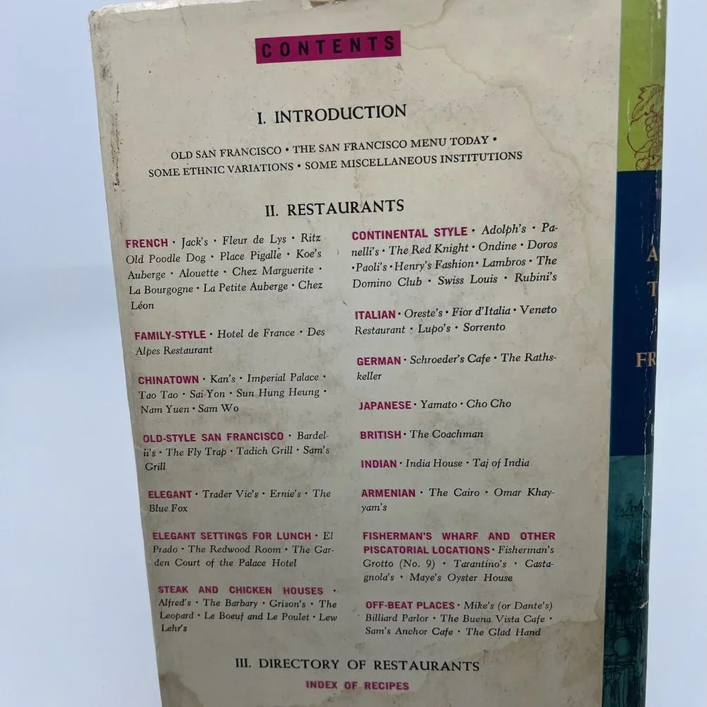 Vintage , A Cooks Tour of San Francisco by Doris Muscatine - Picture 2 of 5
